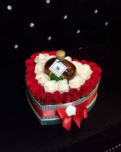 Bulk Supply Floral Heart-Shaped Cardboard Boxes with <b>Window</b> Embossed and Matt Laminated Flower Packaging Boxes - Product Image 2