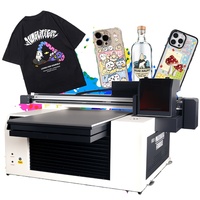 Imprimante à plat rentable FunJar 5060UV Machine d'impression UV de grande valeur pour les petites entreprises Imprimante à plat à jet d'encre UV A3