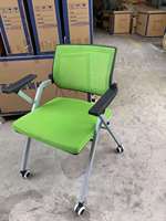 Vente directe d'usine de mobilier de bureau moderne simple de haute qualité, chaise de bureau inclinable, durable et pliable