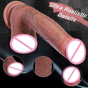 Homme réaliste pénis grosse bite pour femmes adultes jouet sexuel épais réaliste gode doux homme bite vrai pénis adulte femmes produit sexuel - Product Image 4