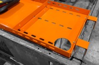 Plateau d'outillage réglable pour échafaudage, panier de rangement universel pour plateforme élévatrice, pour la sécurité des chantiers de construction, OEM