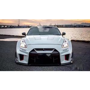 Kit de carrosserie de haute qualité pour 08-19 <span class=keywords><strong>Nissan</strong></span> <span class=keywords><strong>GTR</strong></span> R35 mise à niveau LB V3 Style Kit de carrosserie pare-chocs avant arrière jupe latérale capot garde-boue becquet - Product Image 3