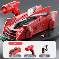 Voiture de course télécommandée pour enfants, jouet mural à quatre roues motrices avec effets lumineux, cadeau idéal pour les 5-10 ans