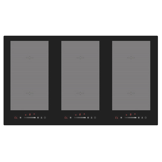 90cm Electric Stove 3 Cooking Zones