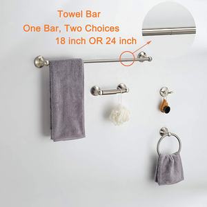 Juego de accesorios de latón para baño, toallero dorado/<span class=keywords><strong>ORB</strong></span> de diseño antiguo, gancho, anillo - Product Image 4