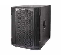 TT15S Caisson de basses simple 15 pouces audio de performance professionnelle d'extérieur actif de 600 watts