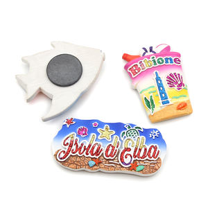 Regalos de recuerdo de viaje Italia <span class=keywords><strong>Mar</strong></span> costero Playa Imán de poliresina Vida marina tropical Imán de refrigerador - Product Image 2