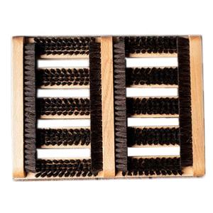 Brosse à chaussures et <span class=keywords><strong>bottes</strong></span> en bois écologique et résistante, avec poils en PP, vente en gros - Product Image 2