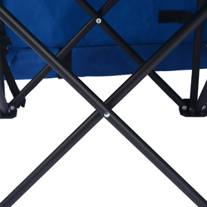 Silla de Playa, Jardín, Pesca y Camping de Acero Inoxidable Oxford 600D con Sombrilla, Bolsa de Hielo, Plegable, Portátil, Duradera, Diseño Rústico - Product Image 5