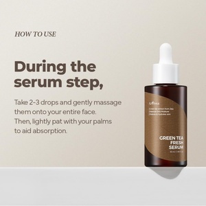 [Isntree] Sérum Fraîcheur au Thé Vert 50ml avec 77% de Thé Vert de Jeju et Anti-Sébum P pour Affiner les Pores et Contrôler le Sébum - Product Image 4