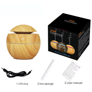 Diffusore di Aromi Portatile Elettrico 5V <span class=keywords><strong>Mini</strong></span> Purificatore d'Aria a Nebbia Fredda Microporosa per Casa e Ufficio Personalizzabile - Product Image 6