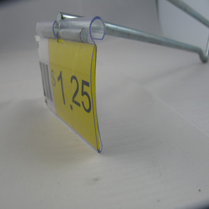 Portaprecios de PVC Transparente para Supermercado, con Gancho en Forma de Arco, para Exhibición de Precios y Datos - Product Image 6