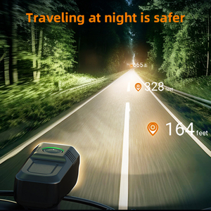 Phare avant de vélo durable 1000 Lumen noir LED <span class=keywords><strong>lampe</strong></span> rechargeable montée sur guidon avec 4 modes IP65 étanche Standard - Product Image 2