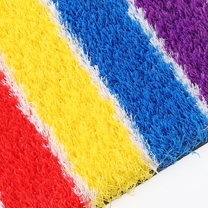 Vente directe du fabricant LFL, gazon arc-en-ciel pour maternelle, personnalisation possible, installation facile, gazon synthétique durable. - Product Image 2