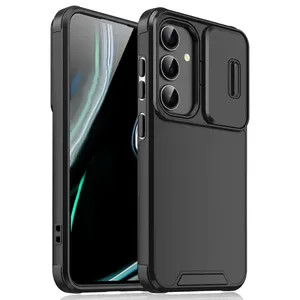 Funda Anticaídas para Teléfono con Ventana Deslizante, Agradable al Tacto, para Samsung S25 Plus S24 Ultra S23 S22 S21FE S20 <span class=keywords><strong>A53</strong></span> - Product Image 1