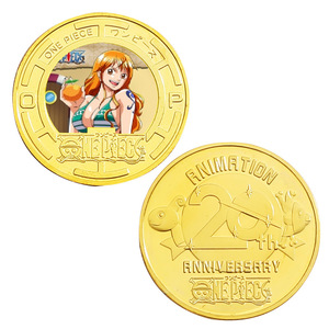 Regali Promozionali di Alta Qualità in Metallo, Moneta Commemorativa Creativa e Durevole con Design Anime Cartoon Cool <span class=keywords><strong>One</strong></span> <span class=keywords><strong>Piece</strong></span> - Product Image 5