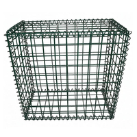 Panier et cage gabion pour extérieur en treillis soudé galvanisé, calibre de fil personnalisable
