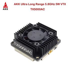 AKK TX5000AC 5W VTX 4.9-6.1GHz 96 ช่องสัญญาณ ความถี่กว้าง ระยะไกล เครื่องส่งสัญญาณ FPV - Product Image 6