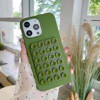 Support pliable à ventouse STYLESuction pour coque de téléphone portable Apple 16 Pro Max, iPhone 17, 16, 15, 1Plus – Étui de protection antichute en silicone