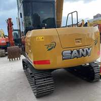 Gebrauchter Original Sany SY75C Pro Hydraulischer Raupenbagger mit Leistungsfähigem Mini-Bagger Effizient und Zuverlässig