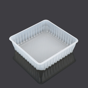 Nacho Sandwich Candy <strong>Large</strong> <strong>Plastic</strong> White Fast Food square <strong>Tray</strong> - Product Image 5