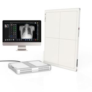 Detector de panel plano inalámbrico médico 14*17 ''Detector de radiografía digital de rayos X portátil - Product Image 1
