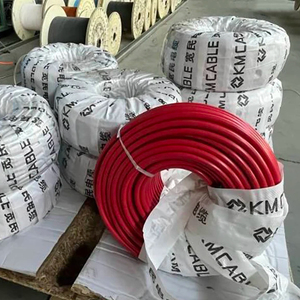 สายเคเบิลทองแดงแท้แบบยืดหยุ่นขนาด 2 เกจ 2 AWG สีดำ สำหรับแบตเตอรี่รถยนต์และโซลาร์เซลล์ - Product Image 1