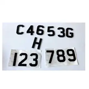 Gel 3d e 4d números número da placa de acrílico