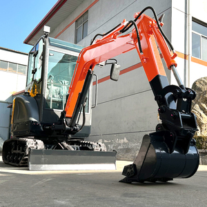 Máy đào mini bánh xích nhỏ Kubota giá rẻ, trọng lượng 2500kg (2.5 tấn), máy đào nhỏ gọn xuất xưởng, đạt chứng nhận CE EPA - Product Image 4