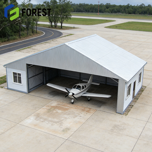 Hangar de Aviación con Estructura de Acero Estándar, Capacidad de Carga de Nieve para la Industria Aeronáutica, con Servicio de Diseño - Product Image 1