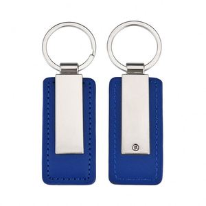 High-Quality PU <b>Leather</b> <b>Key</b> Ring <b>Chain</b> <b>Leather</b> PU Metal Keychain Laser Engraved Logo PU Metal Keychain - Product Image 1