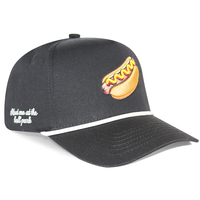 Casquette de baseball en coton à 5 panneaux HBA54 de qualité supérieure, vente en gros d'usine, broderie 3D personnalisée, unisexe, décontractée, pour l'extérieur, avec visière incurvée, chapeau de sport
