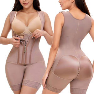 お腹を引き締め、シェイプアップする女性用シェイプウェアボディスーツ、お腹コントロールウエストトレーナー、全身シェイパー、スリミング効果 - Product Image 4