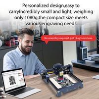 Machine de Gravure Laser CNC Mini Haute Vitesse pour Métal / Bois / Découpe Papier