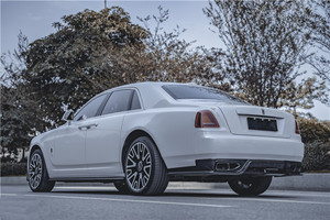 FORRolls Royce Ghost Body <b>Kit</b> Ghost Upgraded CMST Style Carbon Fiber Front Bumper Front Lip Diffuser Side Skirt - Product Image 2