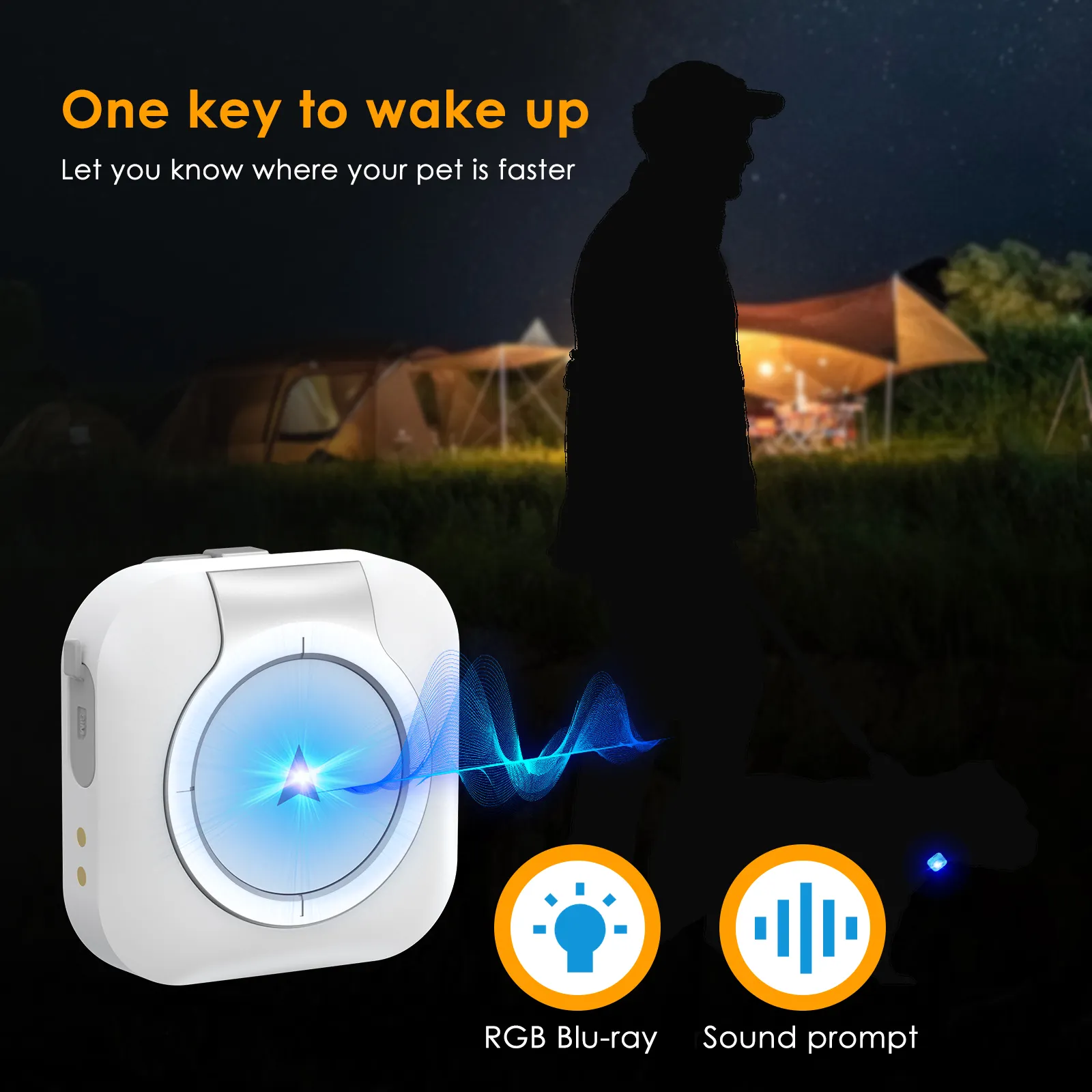 Pet GPS Tracker Anti Lost Location Collar IP67 Waterproof Ultra-long Standby 4G Sim Card Health Smart Devices