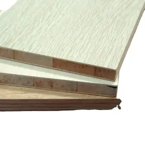 1220mmx2440mm 9mm Commercial Faced veneered uv laminated block board wardrobe for furniture for kitchen cabinet door