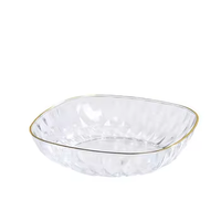 Assiettes de table ménagères faciles à nettoyer, sans odeur, pour collations et fruits secs, empilables, ensemble combiné multi-usages, assiettes de dîner