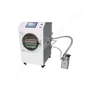 Small mini freeze dryer lyophilizer machine freeze dried fruit powder machine freeze dryer tea