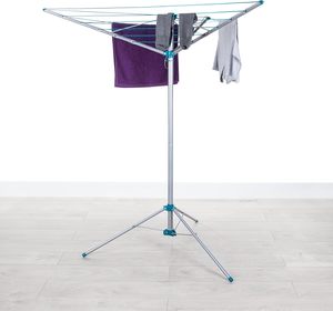 Ligne de lavage en métal de type debout d'aérateur rotatif portatif autoportant d'argent bleu pour l'usage extérieur d'intérieur de <span class=keywords><strong>camping</strong></span> - Product Image 2