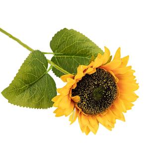 Adorno de Girasol Artificial, Rama Individual, Flor de Seda de Alta Simulación, Decoración para el Hogar, Flor Artificial para Sala de Estar - Product Image 5