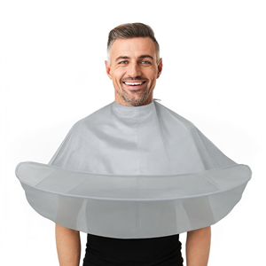 Cape de coiffure imperméable pliable pour salon et usage domestique - Product Image 1