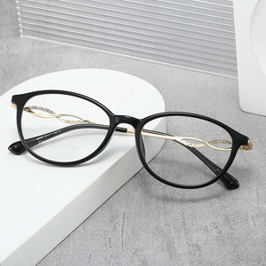 Oval Full Rim <b>Eyeglasses</b> <b>Frames</b> 6006 Lightweight Women Fashion Style - Product Image 2