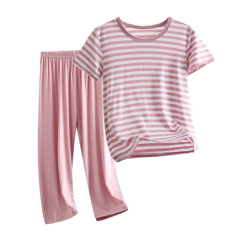 Pink [short sleeved+long pants]