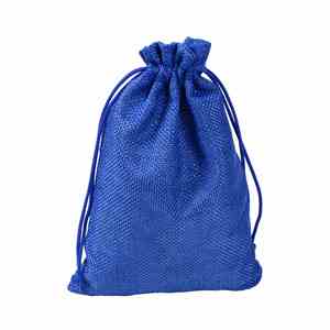 Petit sac cadeau en lin coloré avec cordon de serrage pour bijoux, sac vide pour emballage de bijoux - Product Image 4