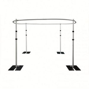 Kit de rideaux de fond réglables de 1,8 m à 6 m pour événements et conventions – Kits de quincaillerie Pipe and Drape en gros - Product Image 1