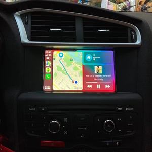 Projection d'écran HiCar portable 13-16 DS <span class=keywords><strong>Peugeot</strong></span> Citroen Cars Placement du tableau de bord Apple filaire sans fil CarPlay 6 mois - Product Image 4