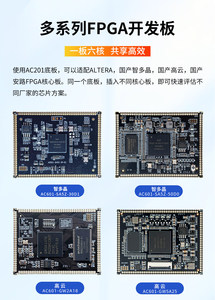 บอร์ดพัฒนา FPGA แบบหลายคอร์ Xiaomeige, EP4CE10/GW2A18/GW5A25/SA5Z/EG4S20, ชุดเมนบอร์ด+สายเคเบิล W980 - Product Image 5