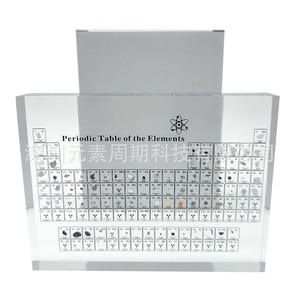 Tabla Periódica de Acrílico Transparente, Exhibición Educativa de Química para Uso Escolar - Product Image 5