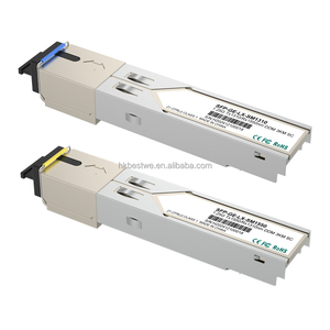 Nuevo Módulo Transceptor SFP Original de 1.25G, Monomodo, 3KM, 1000BASE T-1310nm/R1550nm, Conector SC, DDM, SMF, Garantía de 36 Meses - Product Image 1